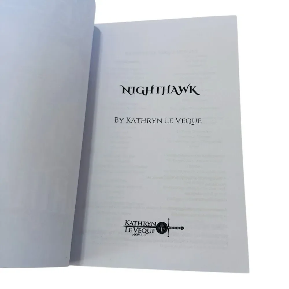 Nighthawk by Kathryn Le Veque (Sons of De Wolfe) (2017, Paperback)